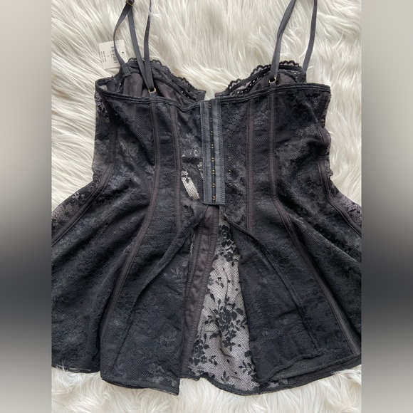 NWT Anthropologie Lace Corset Top - Picture 6 of 9